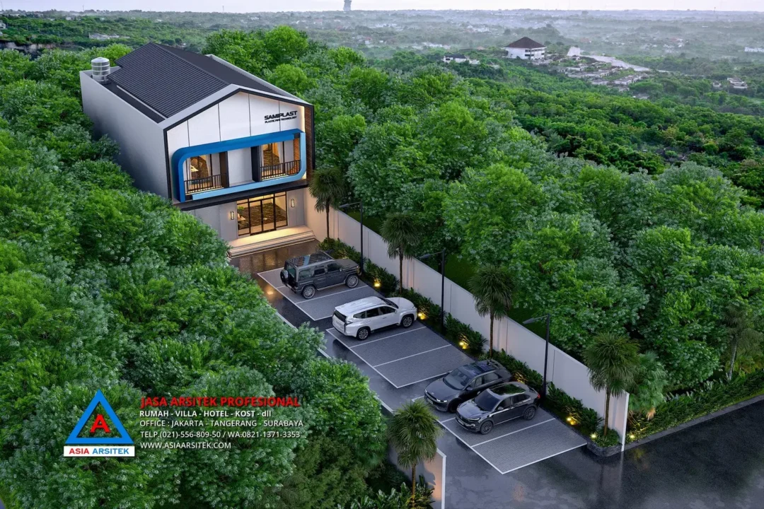 Jasa Arsitek Desain Kantor 2 Lantai di Serpong Tangerang Selatan, Desain Kantor Pribadi, Desain kantor minimalis modern, Desain Kantor Modern, Desain Kantor Minimalis tampak depan, Inspirasi desain kantor, Desain kantor mewah,