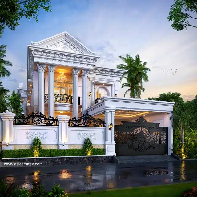 Jasa Arsitek Desain Rumah Klasik Mewah Ibu HRN, Jasa Desain Rumah, jasa arsitek rumah, jasa desain arsitek, jasa desain interior, harga jasa desain rumah, harga jasa arsitek rumah, harga jasa arsitek per m2, jasa desain rumah gratis, jasa desain rumah murah, jasa desain rumah dan rab