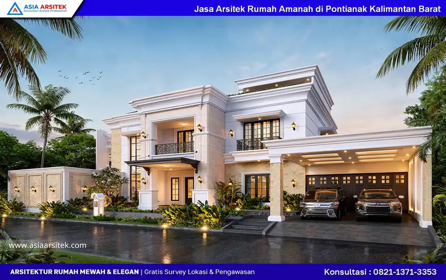 Jasa Arsitek Rumah Amanah di Pontianak Kalimantan Barat