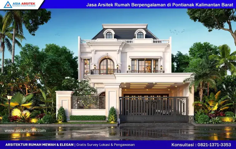 Jasa Arsitek Rumah Berpengalaman di Pontianak Kalimantan Barat
