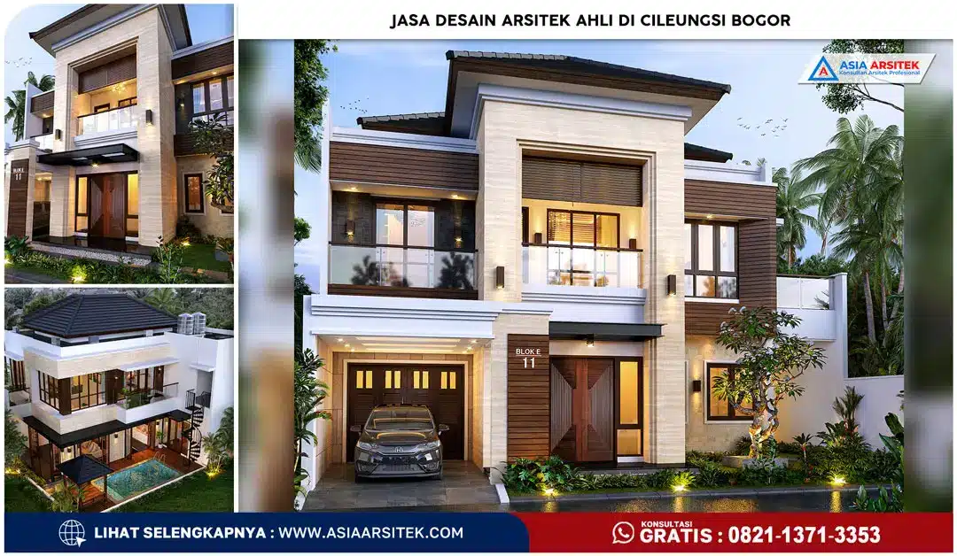 Jasa Desain Arsitek Ahli di Cileungsi Bogor