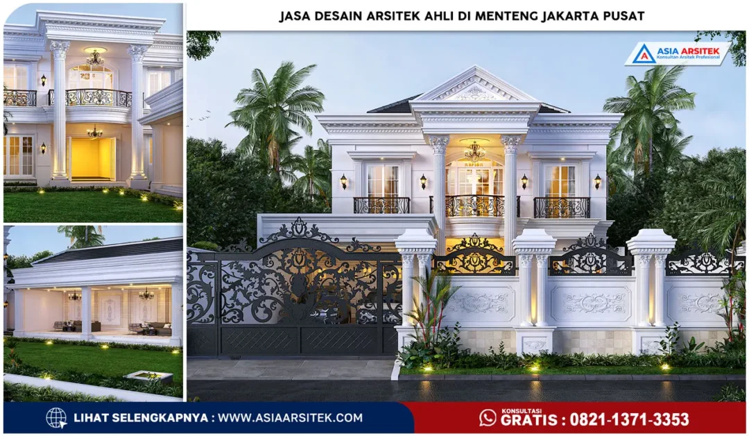 Jasa Desain Arsitek Ahli di Menteng Jakarta Pusat