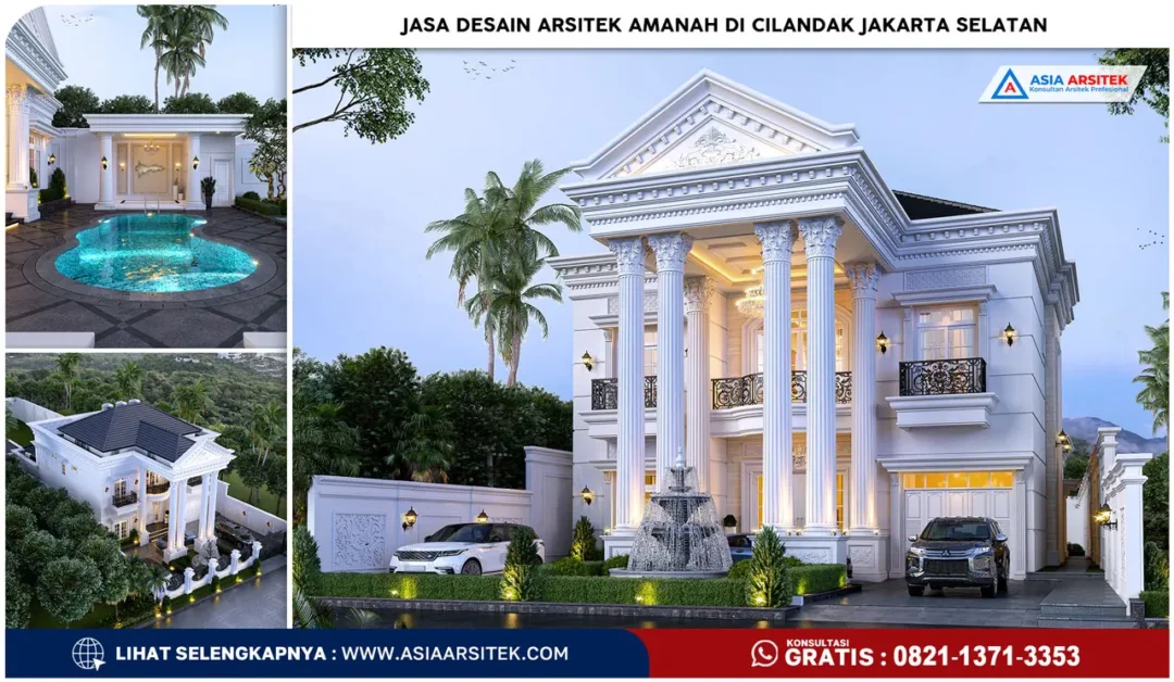 Jasa Desain Arsitek Amanah di Cilandak Jakarta Selatan