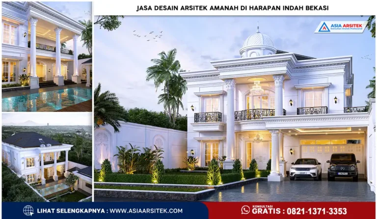 Jasa Desain Arsitek Amanah di Harapan Indah Bekasi