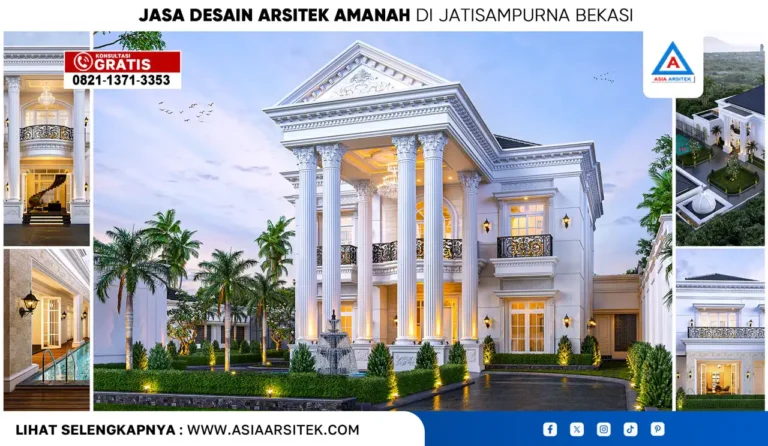 Jasa Desain Arsitek Amanah di Jatisampurna Bekasi