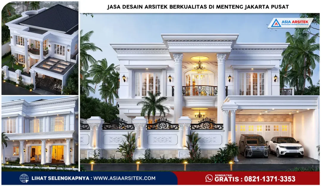 Jasa Desain Arsitek Berkualitas di Menteng Jakarta Pusat
