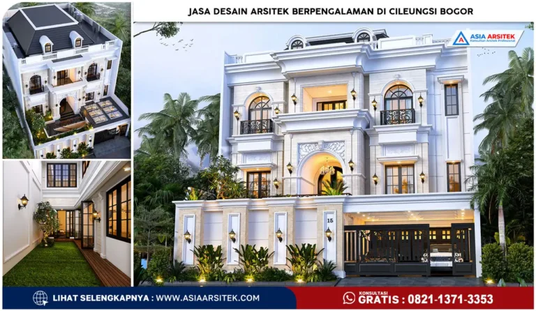 Jasa Desain Arsitek Berpengalaman di Cileungsi Bogor