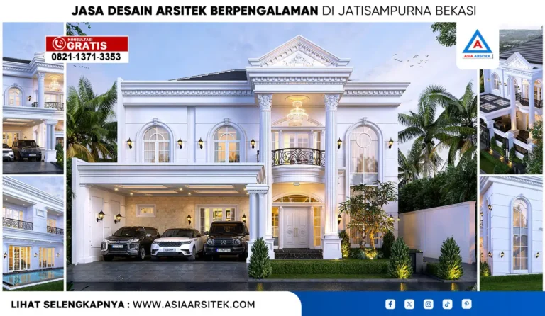 Jasa Desain Arsitek Berpengalaman di Jatisampurna Bekasi
