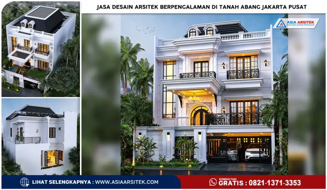 Jasa Desain Arsitek Berpengalaman di Tanah Abang Jakarta Pusat