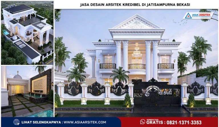 Jasa Desain Arsitek Kredibel di Jatisampurna Bekasi