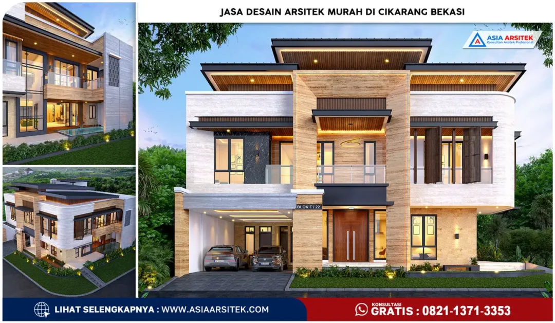 Jasa Desain Arsitek Murah di Cikarang Bekasi