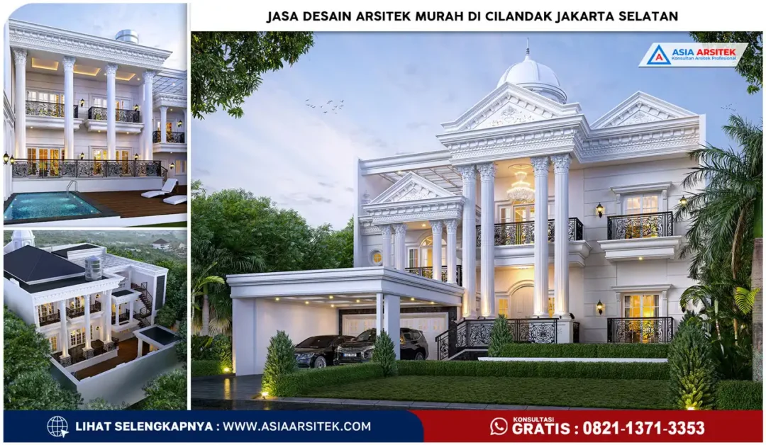 Jasa Desain Arsitek Murah di Cilandak Jakarta Selatan