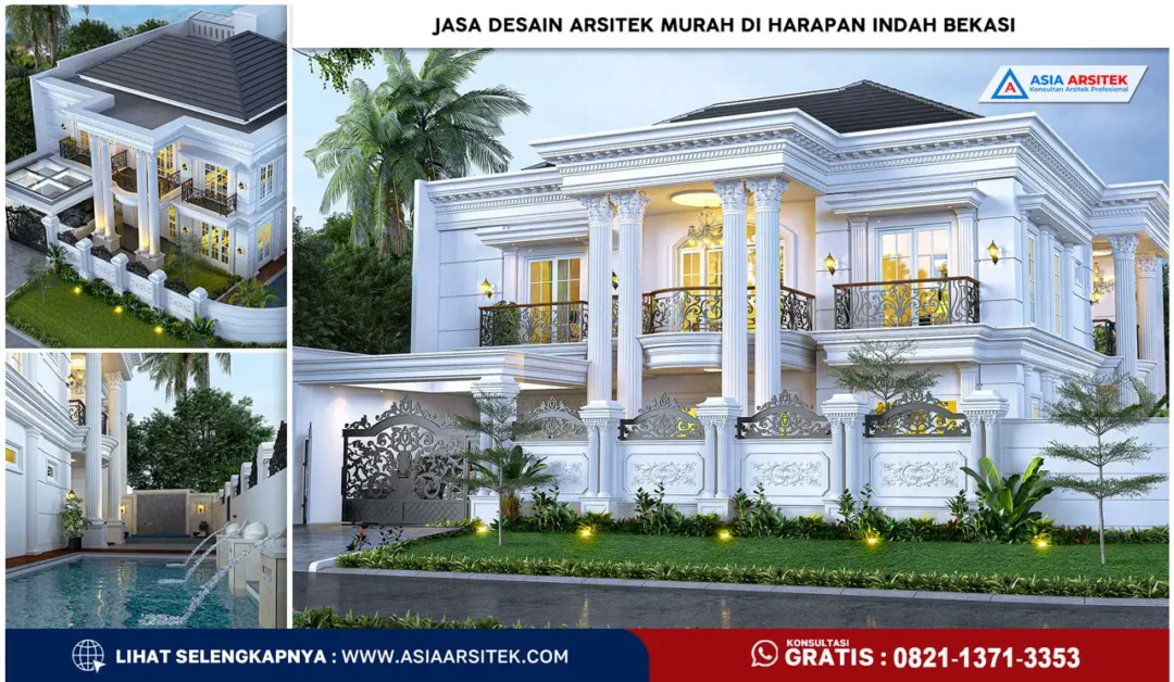 Jasa Desain Arsitek Murah di Harapan Indah Bekasi