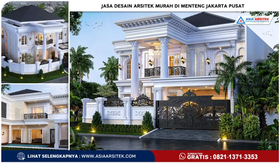 Jasa Desain Arsitek Murah di Menteng Jakarta Pusat