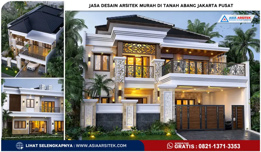 Jasa Desain Arsitek Murah di Tanah Abang Jakarta Pusat