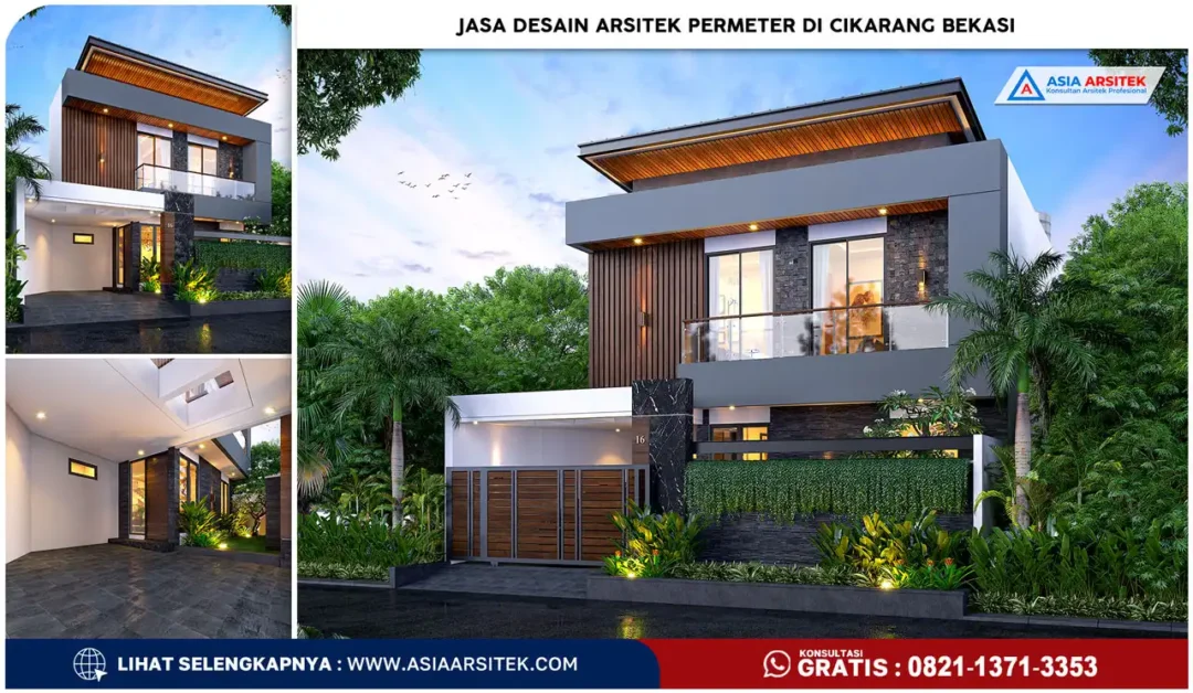 Jasa Desain Arsitek PerMeter di Cikarang Bekasi