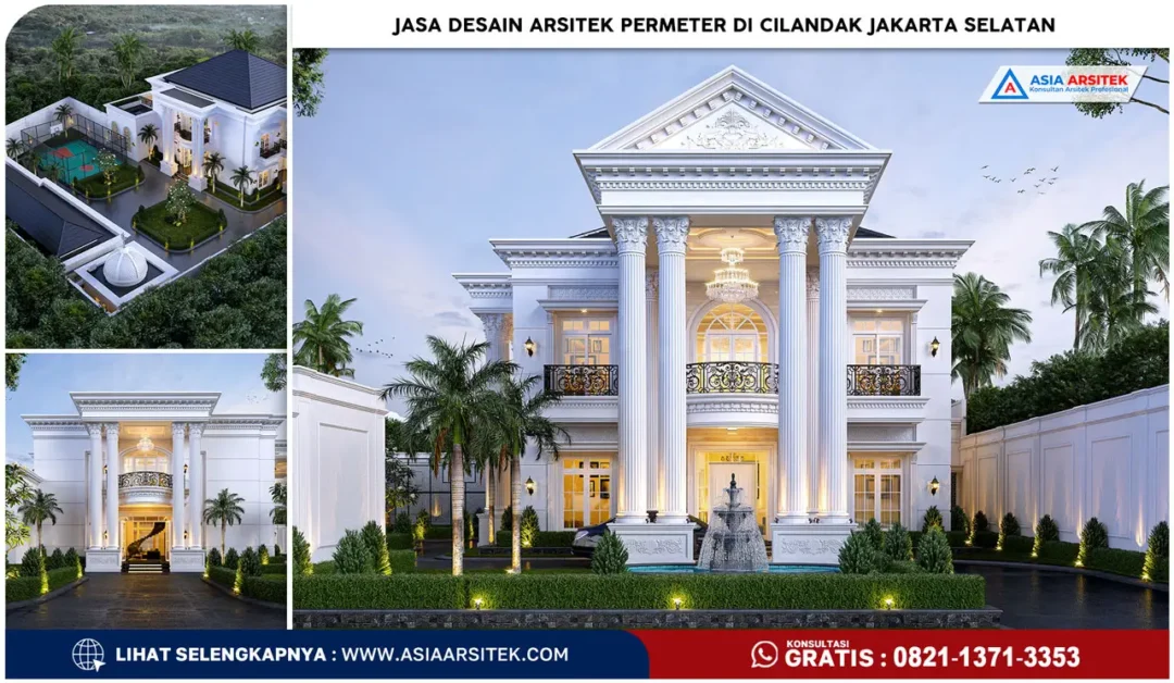Jasa Desain Arsitek PerMeter di Cilandak Jakarta Selatan