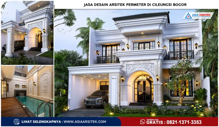 Jasa Desain Arsitek PerMeter di Cileungsi Bogor