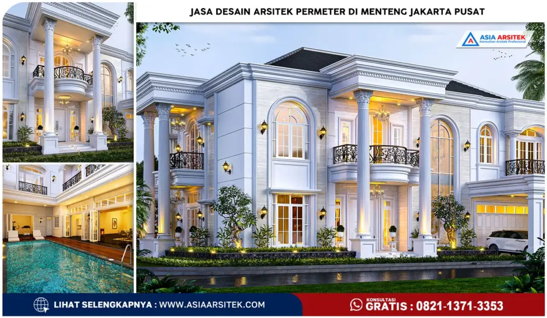 Jasa Desain Arsitek PerMeter di Menteng Jakarta Pusat
