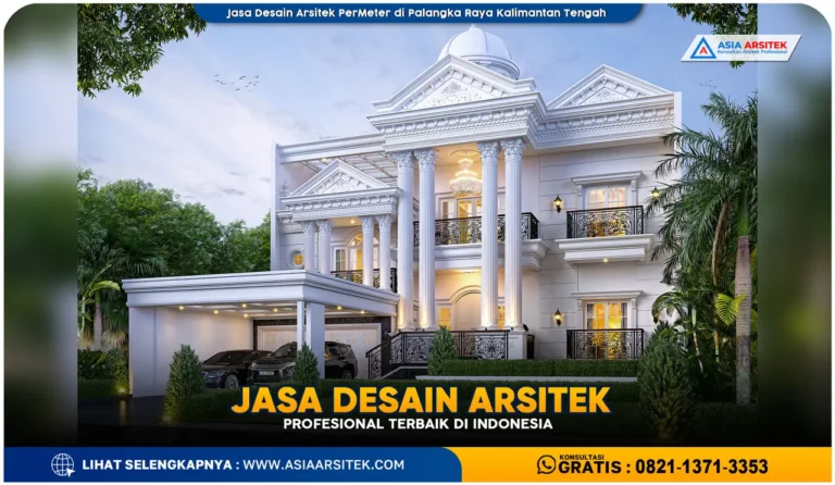 Jasa Desain Arsitek PerMeter di Palangka Raya Kalimantan Tengah