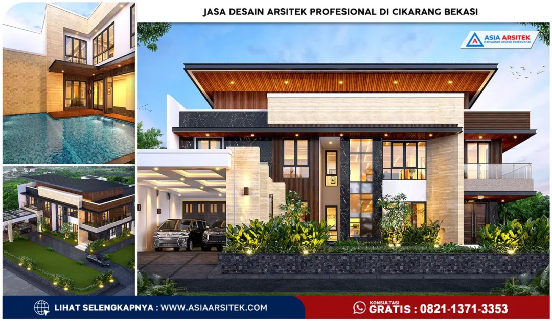 Jasa Desain Arsitek Profesional di Cikarang Bekasi