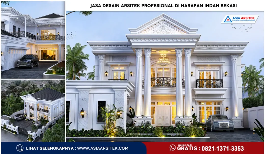 Jasa Desain Arsitek Profesional di Harapan Indah Bekasi