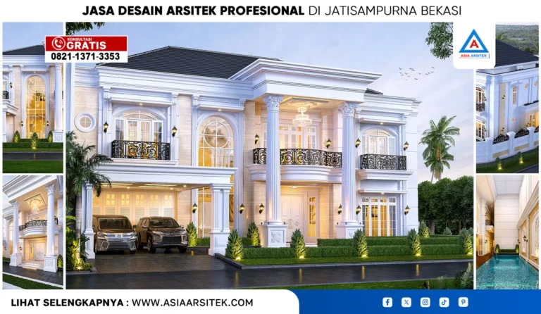 Jasa Desain Arsitek Profesional di Jatisampurna Bekasi