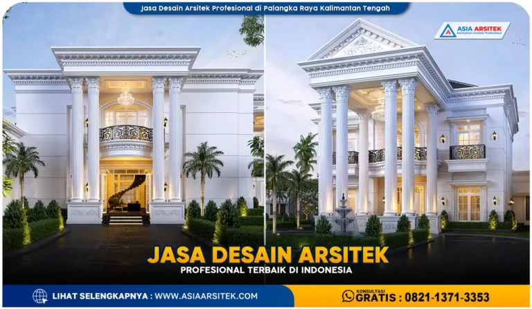 Jasa Desain Arsitek Profesional di Palangka Raya Kalimantan Tengah