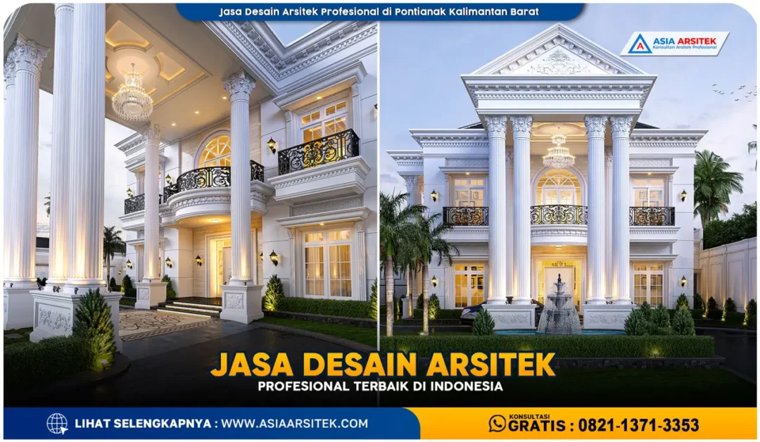 Jasa Desain Arsitek Profesional di Pontianak Kalimantan Barat