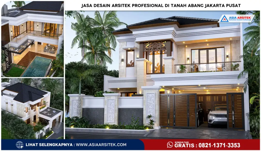 Jasa Desain Arsitek Profesional di Tanah Abang Jakarta Pusat