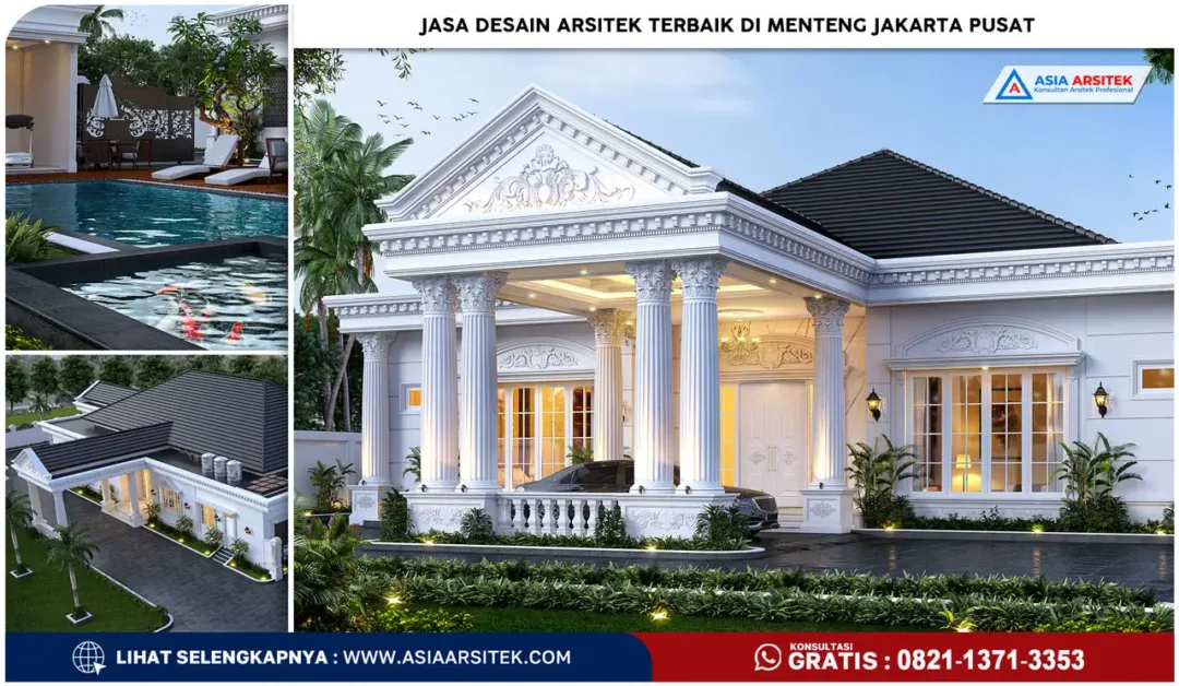 Jasa Desain Arsitek Terbaik di Menteng Jakarta Pusat