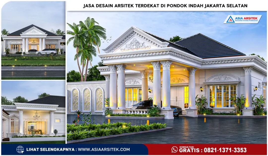 Jasa Desain Arsitek Terdekat di Pondok Indah Jakarta Selatan
