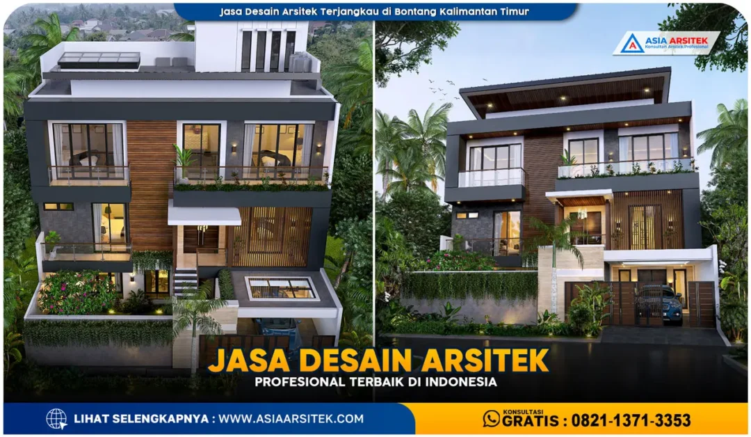 Jasa Desain Arsitek Terjangkau di Bontang Kalimantan Timur