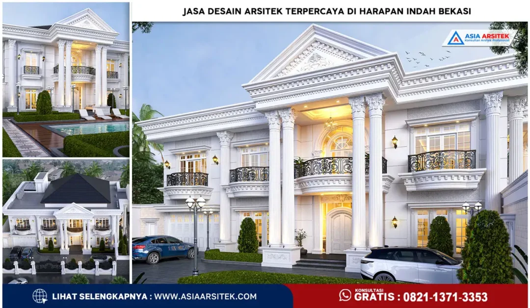 Jasa Desain Arsitek Terpercaya di Harapan Indah Bekasi