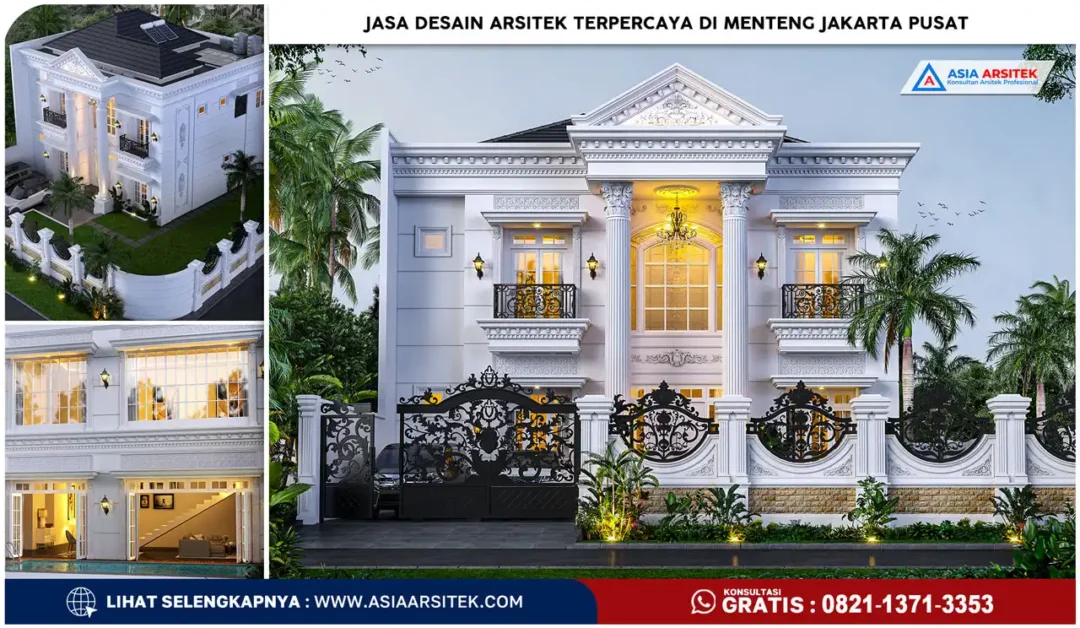 Jasa Desain Arsitek Terpercaya di Menteng Jakarta Pusat