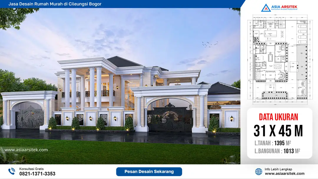 Jasa Desain Rumah Murah di Cileungsi Bogor Gambar Rumah Mewah Klasik Minimalis, Desain Rumah Mewah Klasik, Jasa Desain Rumah Cileungsi Bogor, Jasa Arsitek Cileungsi Bogor, Arsitek Cileungsi Bogor, Jasa Desain Rumah Rumah, Jasa Desain Rumah, jasa arsitek rumah, jasa desain arsitek, jasa desain interior, harga jasa desain rumah, harga jasa arsitek rumah, harga jasa arsitek per m2, jasa desain rumah gratis, jasa desain rumah murah, jasa desain rumah dan rab, jasa desain rumah mewah, jasa desain rumah klasik, desain rumah 1 lantai, desain rumah 2 lantai, asia arsitek 1 lantai, asia arsitek 2 lantai