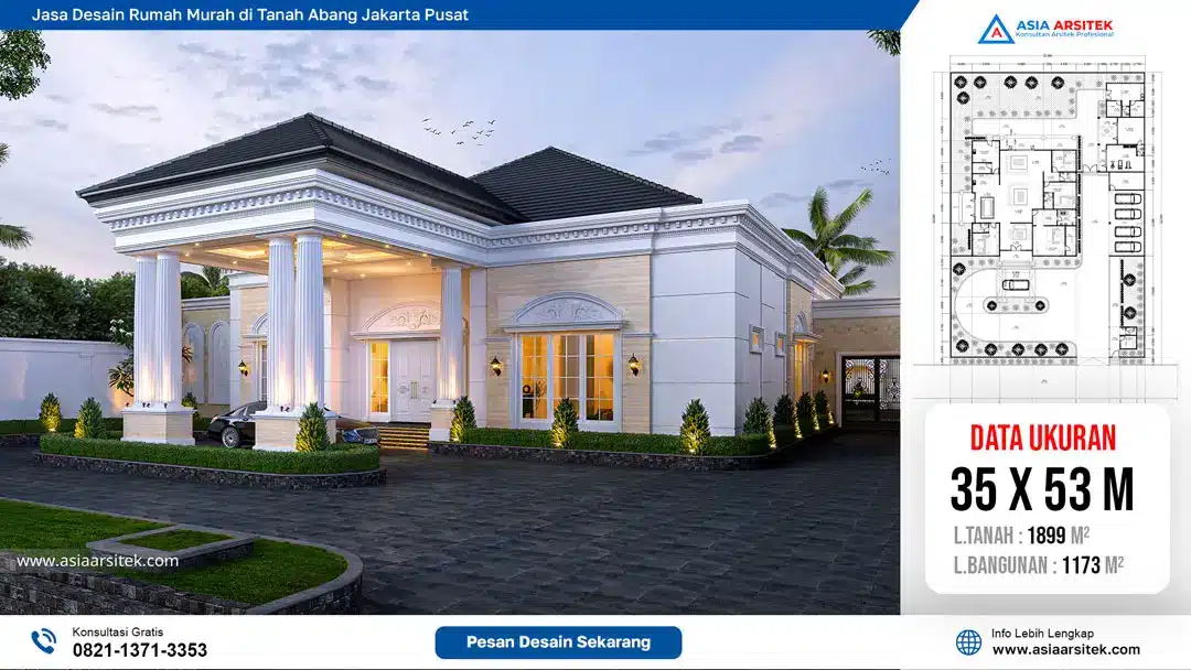 Jasa Desain Rumah Murah di Tanah Abang Jakarta Pusat Gambar Rumah Mewah Klasik Minimalis, Desain Rumah Mewah Klasik, Jasa Desain Rumah Tanah Abang Jakarta Pusat, Jasa Arsitek Tanah Abang Jakarta Pusat, Arsitek Tanah Abang Jakarta Pusat, Jasa Desain Rumah Rumah, Jasa Desain Rumah, jasa arsitek rumah, jasa desain arsitek, jasa desain interior, harga jasa desain rumah, harga jasa arsitek rumah, harga jasa arsitek per m2, jasa desain rumah gratis, jasa desain rumah murah, jasa desain rumah dan rab, jasa desain rumah mewah, jasa desain rumah klasik, desain rumah 1 lantai, desain rumah 2 lantai, asia arsitek 1 lantai, asia arsitek 2 lantai