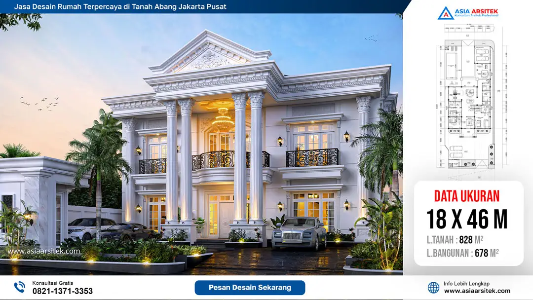 Jasa Desain Rumah Terpercaya di Tanah Abang Jakarta Pusat Gambar Rumah Mewah Klasik Minimalis, Desain Rumah Mewah Klasik, Jasa Desain Rumah Tanah Abang Jakarta Pusat, Jasa Arsitek Tanah Abang Jakarta Pusat, Arsitek Tanah Abang Jakarta Pusat, Jasa Desain Rumah Rumah, Jasa Desain Rumah, jasa arsitek rumah, jasa desain arsitek, jasa desain interior, harga jasa desain rumah, harga jasa arsitek rumah, harga jasa arsitek per m2, jasa desain rumah gratis, jasa desain rumah murah, jasa desain rumah dan rab, jasa desain rumah mewah, jasa desain rumah klasik, desain rumah 1 lantai, desain rumah 2 lantai, asia arsitek 1 lantai, asia arsitek 2 lantai