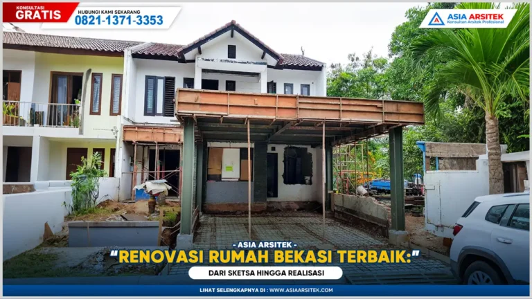 Renovasi Rumah Bekasi Terbaik: Dari Sketsa Hingga Realisasi