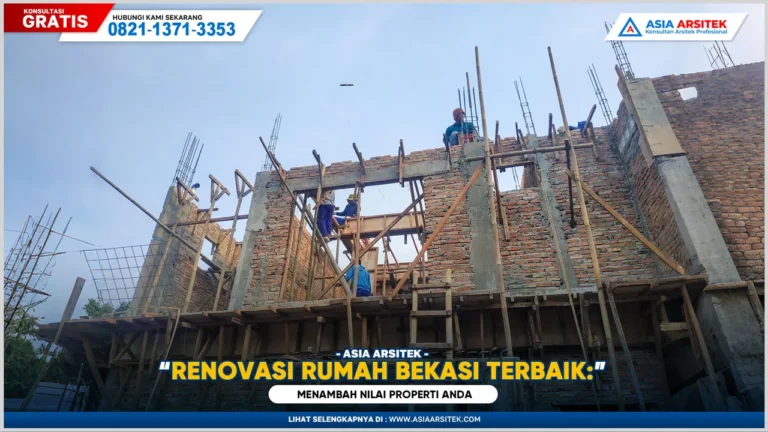 Renovasi Rumah Bekasi Terbaik: Menambah Nilai Properti Anda