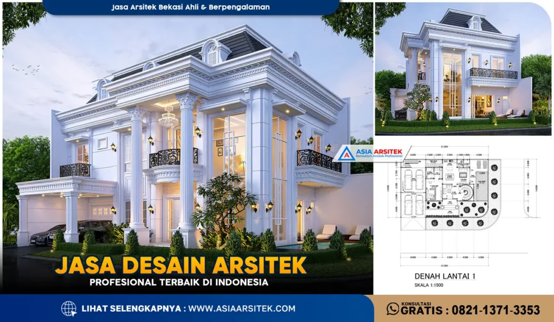 Jasa Arsitek Bekasi Ahli & Berpengalaman