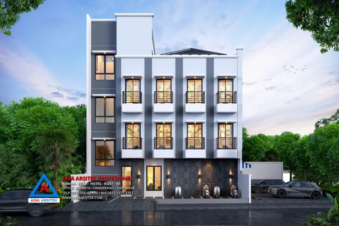 Jasa Arsitek Desain Kos Kosan 3 Lantai di Kembangan Jakarta Barat, jasa desain rumah kost, contoh desain kos kosan, contoh desain kos kosan minimalis, contoh desain kos kosan sederhana, contoh desain rumah kost, contoh desain rumah kost 2 lantai, desain bangunan kost minimalis, asia arsitek jasa arsitek desain rumah villa kost hotel, arsitek rumah kost,