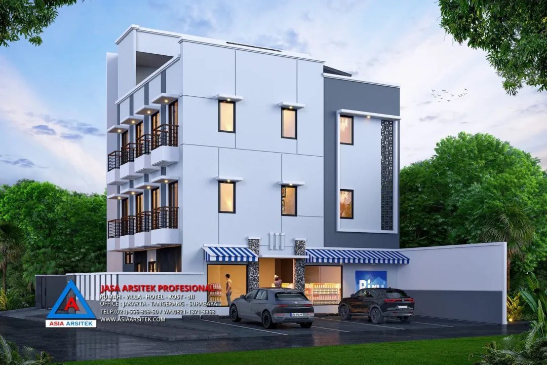 Jasa Arsitek Desain Kos Kosan 3 Lantai di Kembangan Jakarta Barat, jasa desain rumah kost, contoh desain kos kosan, contoh desain kos kosan minimalis, contoh desain kos kosan sederhana, contoh desain rumah kost, contoh desain rumah kost 2 lantai, desain bangunan kost minimalis, asia arsitek jasa arsitek desain rumah villa kost hotel, arsitek rumah kost,