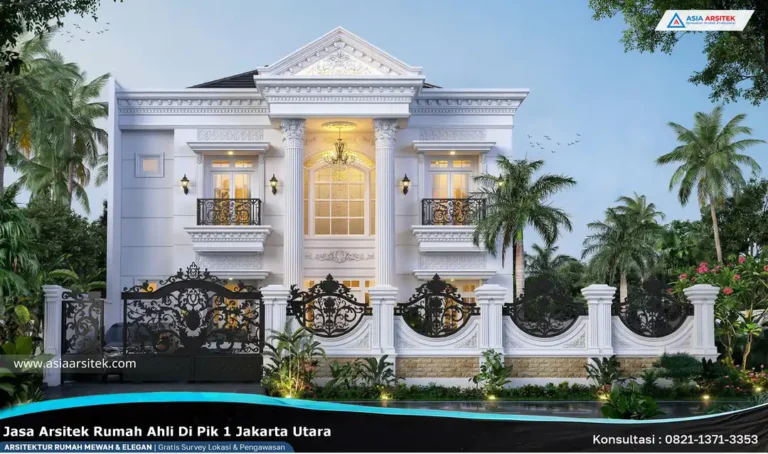 Jasa Arsitek Rumah Ahli di PIK 1 Jakarta Utara