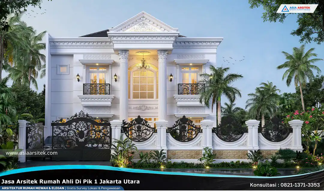 Jasa Arsitek Rumah Ahli di PIK 1 Jakarta Utara
