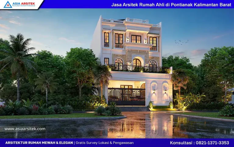 Jasa Arsitek Rumah Ahli di Pontianak Kalimantan Barat