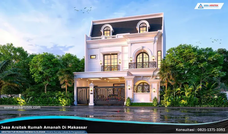 Jasa Arsitek Rumah Amanah di Makassar