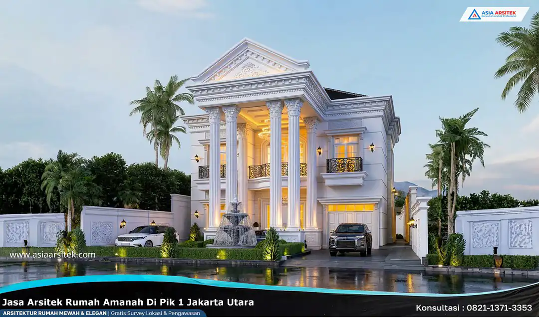 Jasa Arsitek Rumah Amanah di PIK 1 Jakarta Utara