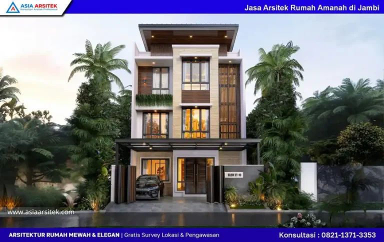 Jasa Arsitek Rumah Amanah di Jambi