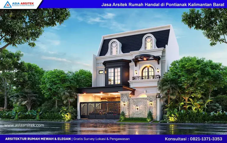 Jasa Arsitek Rumah Handal di Pontianak Kalimantan Barat